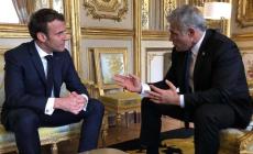 لابيد وماكرون