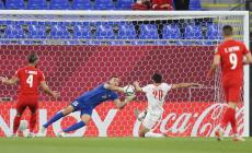 جانب من المباراة