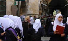 طالبات في مدينة القدس