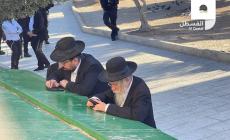  مستوطنون يؤدون طقوسًا تلمودية خلال اقتحامهم المسجد الأقصى