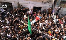 جماهير طوباس تشيع جثمان الشهيد يونس التايه