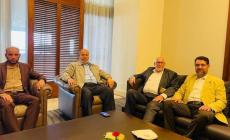 وفد قيادة حركة حماس يصل إلى دولة الجزائر