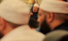 العلامة القرضاوي في غزة