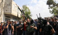 مسلحون من عرين الأسود في نابلس