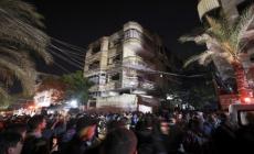 المنزل الذي تعرض للحريق