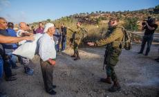 جنود الاحتلال يمنعون المزارعين