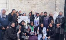 وفد من أمهات شهداء جنين يقدمن واجب العزاء لعوائل شهداء نابلس