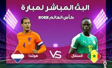 بث مباشر شاهد مباراة السنغال وهولندا كأس العالم 2022