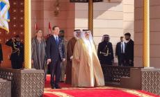 ملك البحرين ورئيس الكيان