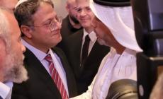 بن غفير وسفير الامارات خلال الاحتفال