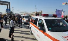 تشييع 8 من شهداء الحصار وصلت جثامينهم إلى غزة اليوم