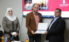 الرسالة تكرم صحافييها العاملين في تغطية كأس العالم بحضور هنية