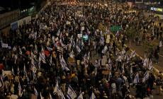 مظاهرة ضد نتنياهو