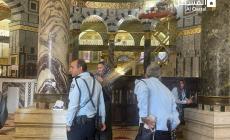 قوات الاحتلال داخل المصلى المرواني