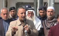 شاهد:  جمعية واعد وهيئة العشائر تنظمان وقفة دعماً للأسرى