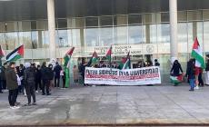 الوقفة التضامنية مع فلسطين