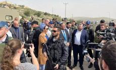 بن غفير في مستوطنة افيتار