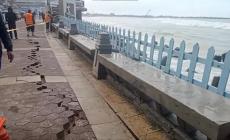 بعد انشقاق الرصيف في الإسكندرية.. ما حقيقة حدوث تسونامي؟
