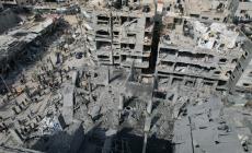 قصف مربع سكني في غزة