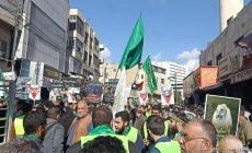 الأردن: مسيرة حاشدة دعماً للمقاومة في الذكرى 37 لانطلاق حركة حماس