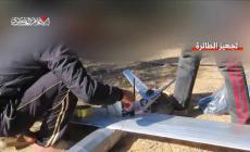 كتائب القسام تستهدف موقع "ماجين" العسكري شرق خانيونس بطائرة الزواري الانتحارية