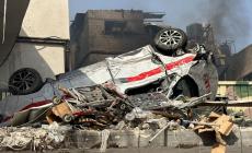 باحات مستشفى كمال عدوان.