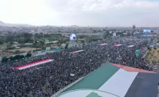 اليمنيون يحتشدون في مسيرات مليونية دعماً لغزة ورفضًا للتصعيد الأميركي