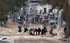 تهجير مخيم نور شمس.