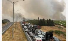 حرائق كبيرة في (سرائيل)