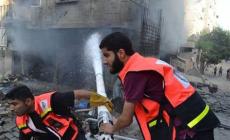 توقف مركبات الإطفاء والإنقاذ في جنوب غزة بسبب نفاد الوقود