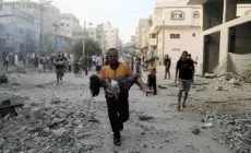 41 شهيداً في قطاع غزة منذ فجر اليوم بينهم 13 تم انتشالهم من تحت الأنقاض