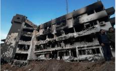 مستشفى الشفاء الذي أحرقه الاحتلال في حرب الإبادة