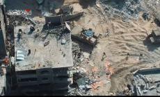 القسام توثق لحظات الاشتباك مع قوات الاحتلال شرق جباليا وإسقاط طائرة عسكرية