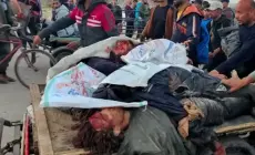 5 شهداء برصاص الاحتلال قرب مركز توزيع المساعدات الأمريكية غربي رفح