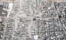 صورة فضائية تظهر حجم الدمار في مخيم طولكرم