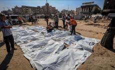 الدفاع المدني ينتشل 37 جثمانًا لشهداء من حي الدرج وسط مدينة غزة