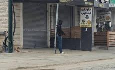 إضراب تجاري في قرية قبلان جنوب نابلس رفضاً لإقرار الاحتلال قانون إعدام الأسرى