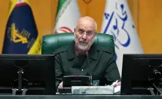 رئيس مجلس الشورى الإيراني محمد باقر قاليباف