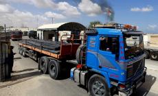 دخول شاحنة لقطاع غزة (الأرشيف)
