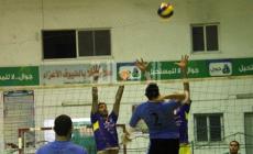 جانب من مباراة شباب جباليا والأمل