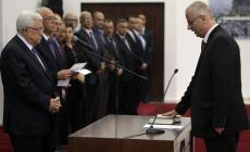 رامي الحمد الله أثناء تشكيل الحكومة