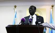 وزير خارجية دولة جنوب السودان برنابا ماريال بنجامين