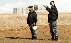 الشرطة الفلسطينية على حدود غزة (أرشيف)