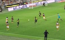 جانب من المباراة