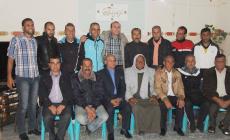 صورة جماعية للحاضرين في جلسة المصالحة