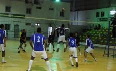 جانب من مباراة شباب بيت لاهيا والسعادة