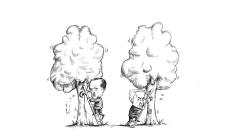 رسمة الفنان مجد الهسي