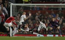 جانب من مباراة مانشستر يونايتد وليفربول