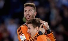 احتفال ريال مدريد بالهدف الأول