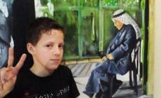 الطفل مجد المدهون من غزة 